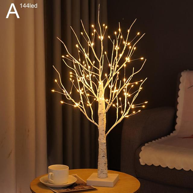 Mini Copper Wire LED Light-Up Tree