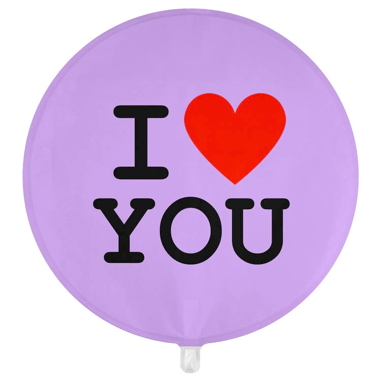 I ❤️ You Balloon (Lavender)