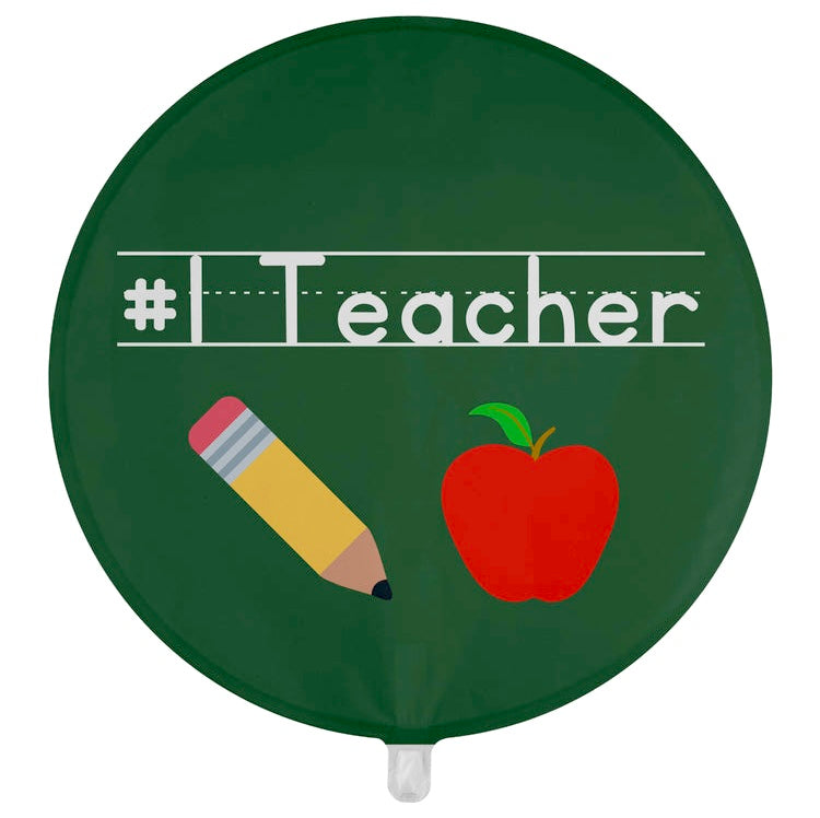 #1 Teacher Balloon