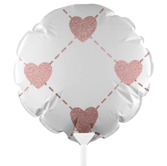 Argyle Hearts Balloon