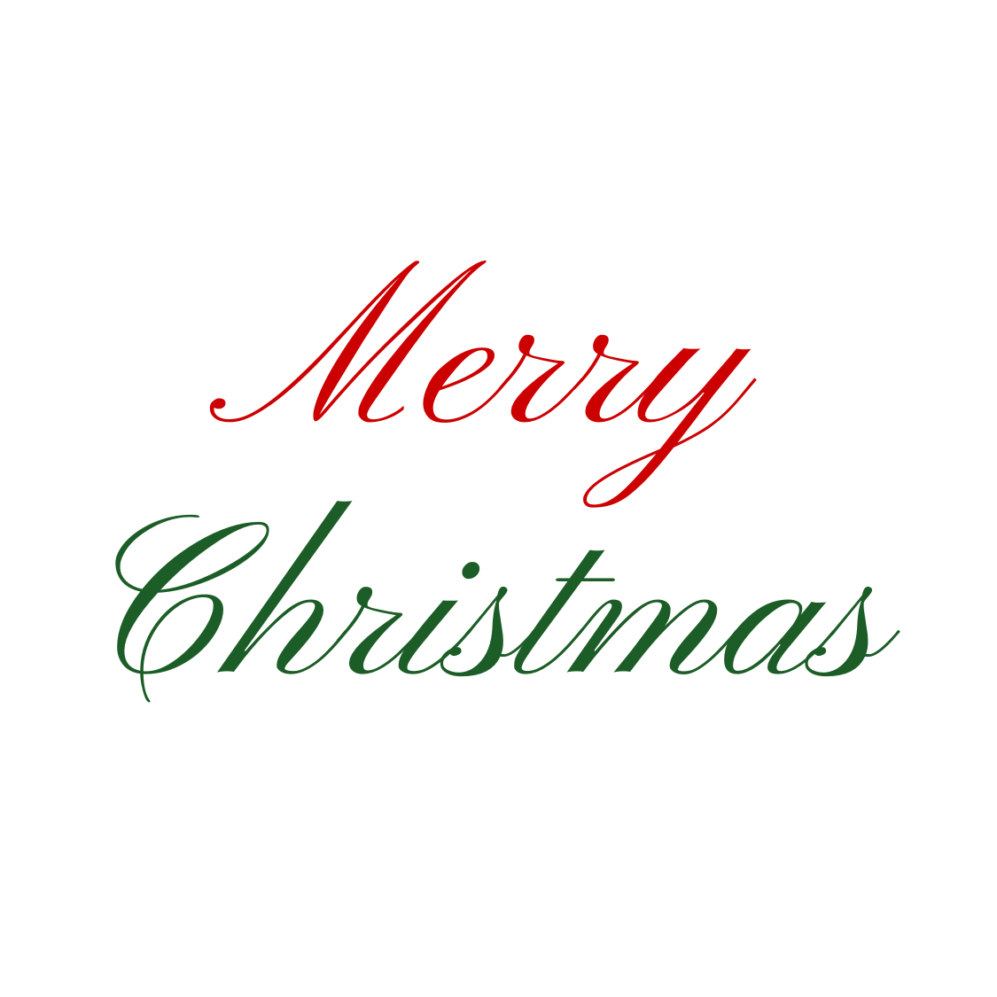 Pinyon Script “Merry Christmas” Mug