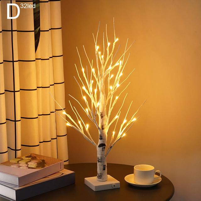 Mini Copper Wire LED Light-Up Tree