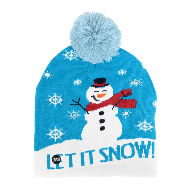 LED Light-Up Winter Hat