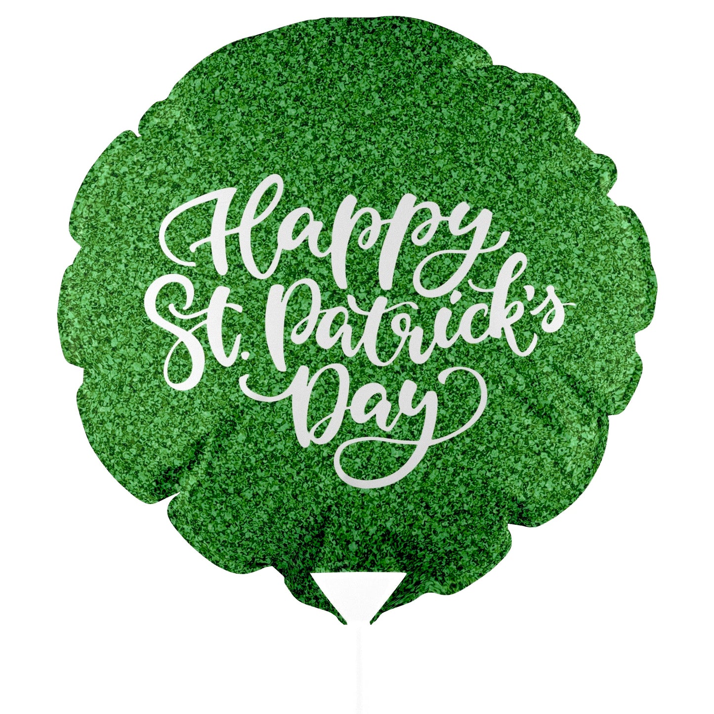 Green Glitter “Happy St. Patrick’s Day” Balloon