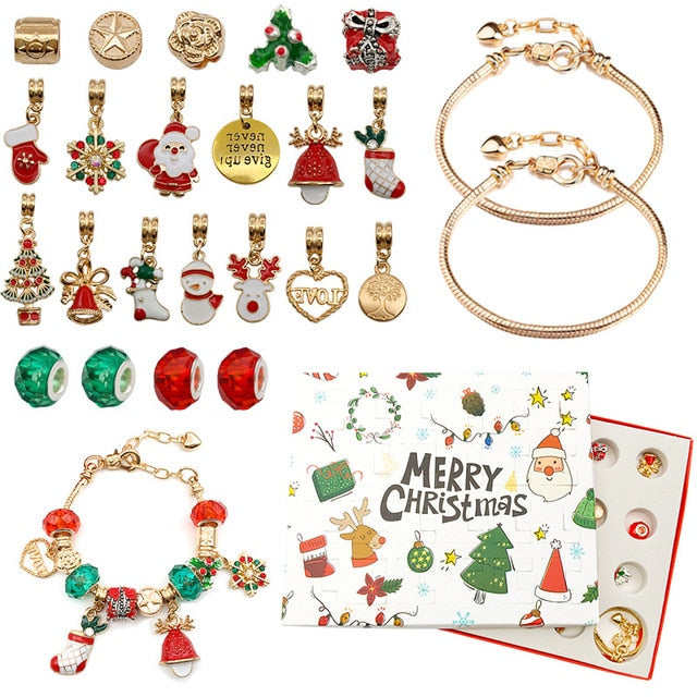 Christmas Countdown Bracelet Builder Advent Calendar