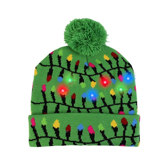 LED Light-Up Winter Hat