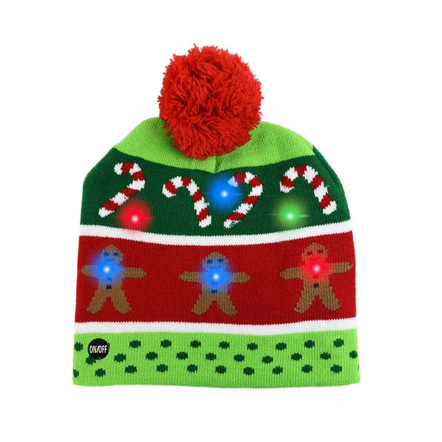 LED Light-Up Winter Hat