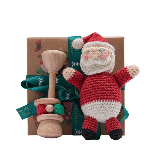 Christmas Baby Rattle Toy