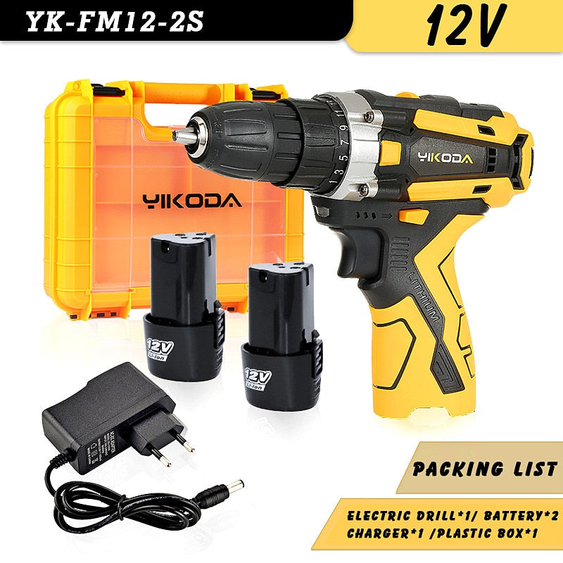 Yikoda Rechargeable Electric Drill