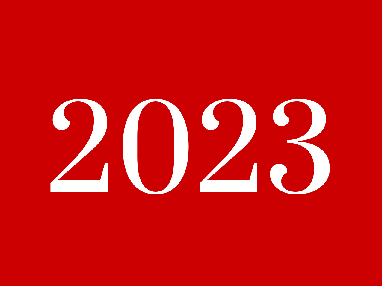 “2023” Medallion Ornament (Colored Background w/ White Font)