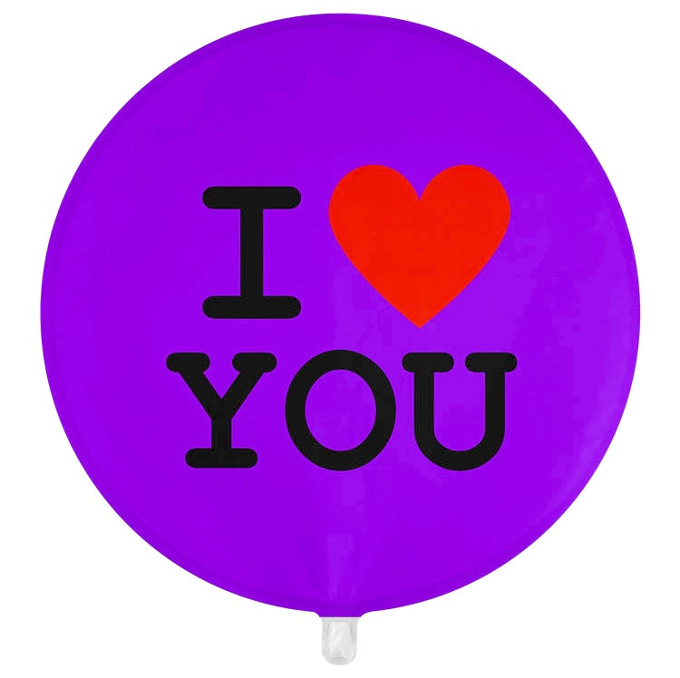 I ❤️ You Balloon (Purple)