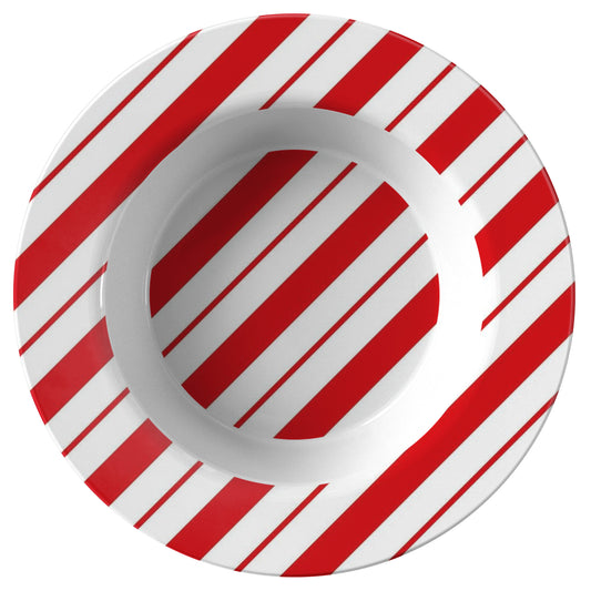 Candy Cane Stripe Bowl