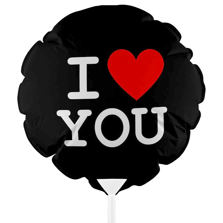 I ❤️ You Balloon (Black)