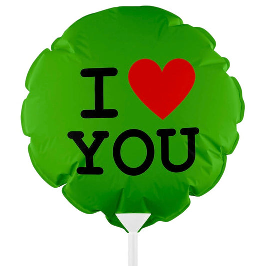 I ❤️ You Balloon (Green)