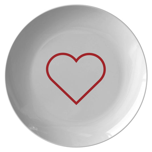 Heart Outline Plate