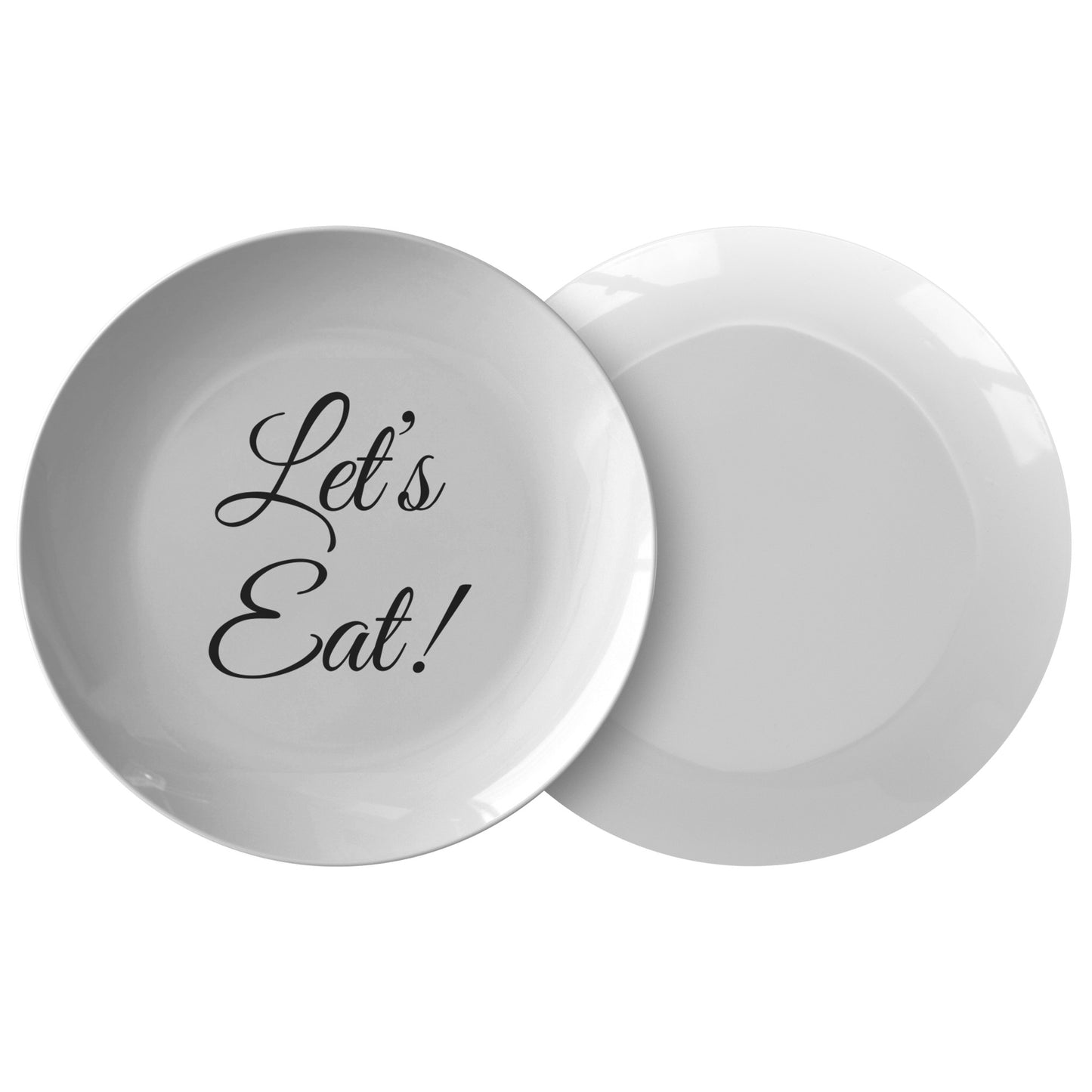 “Let’s Eat!” Plate