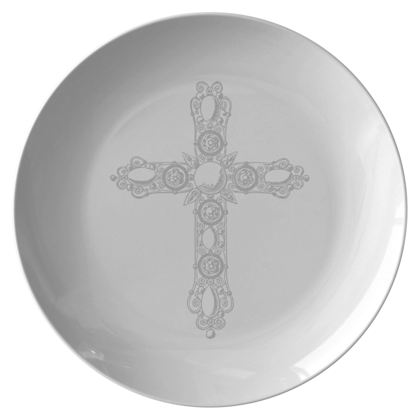 Ornate Cross Plate