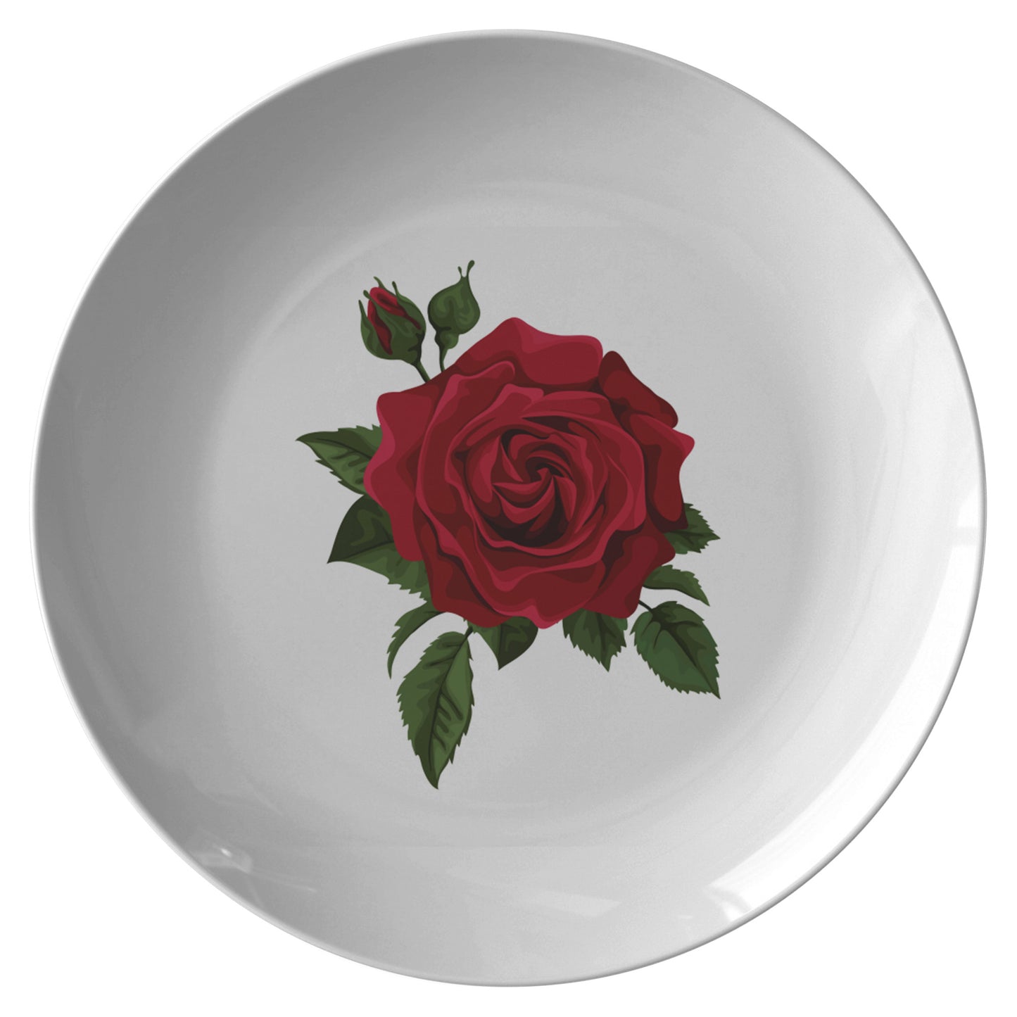 Big Rose Plate