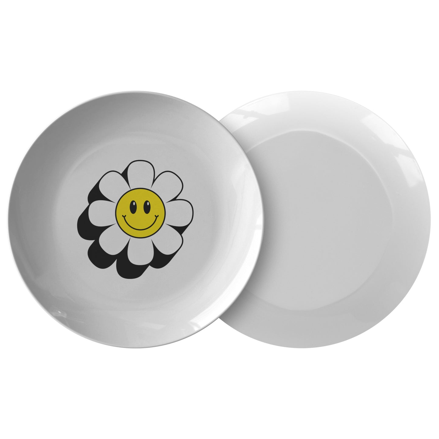 Smiley Daisy Plate