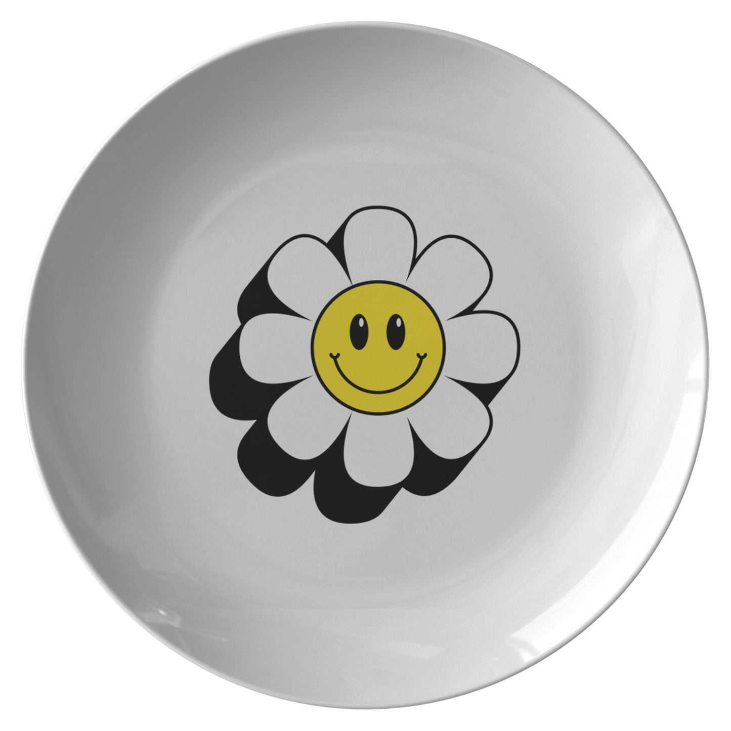 Smiley Daisy Plate