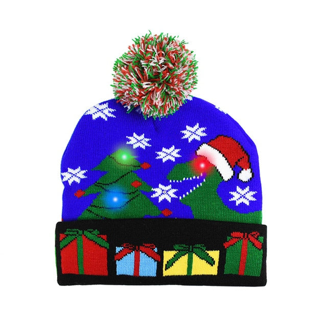 LED Light-Up Winter Hat