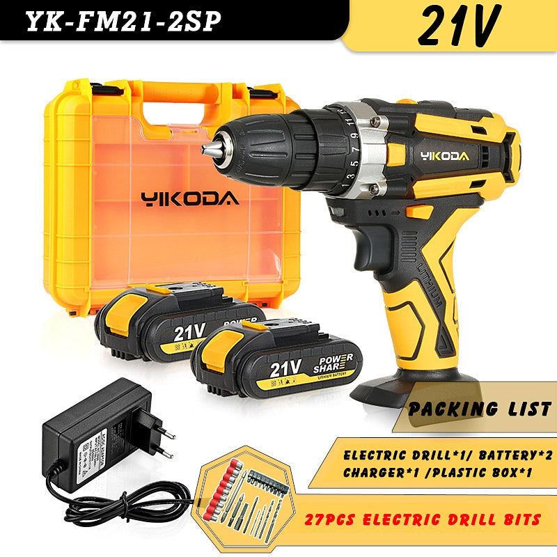 Yikoda Rechargeable Electric Drill