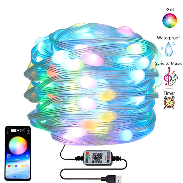 LED Smart Christmas Tree Lights