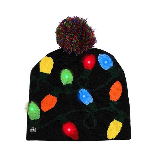 LED Light-Up Winter Hat