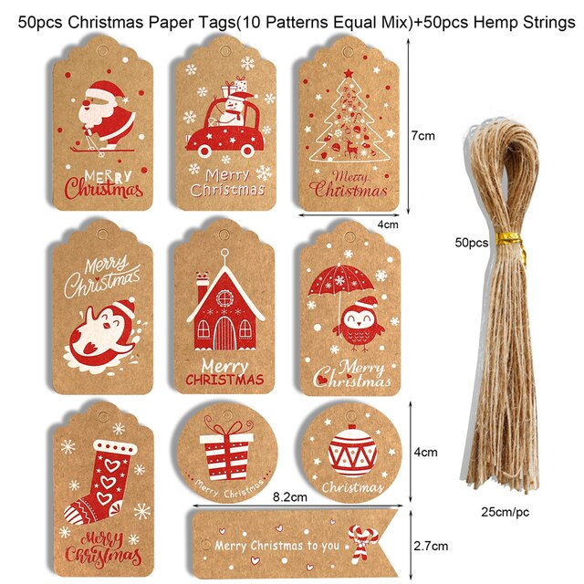 Christmas-Themed Gift Tags