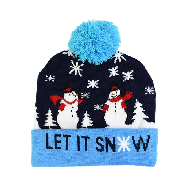 LED Light-Up Winter Hat