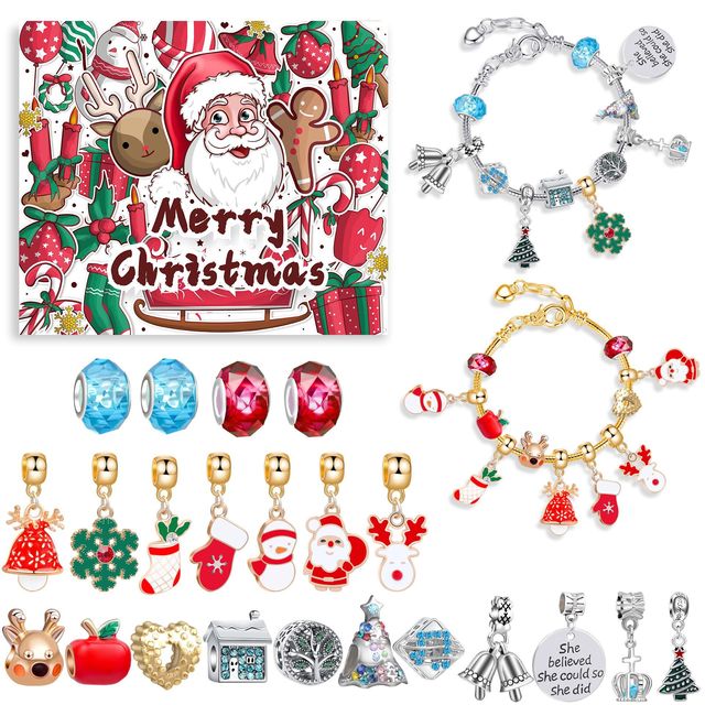 Christmas Countdown Bracelet Builder Advent Calendar