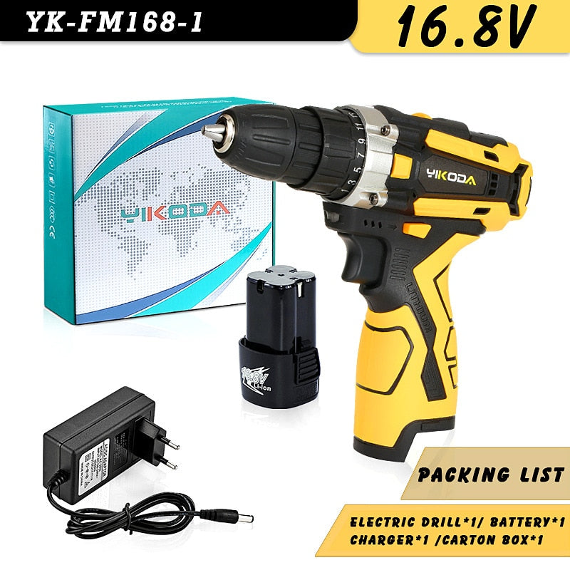 Yikoda Rechargeable Electric Drill