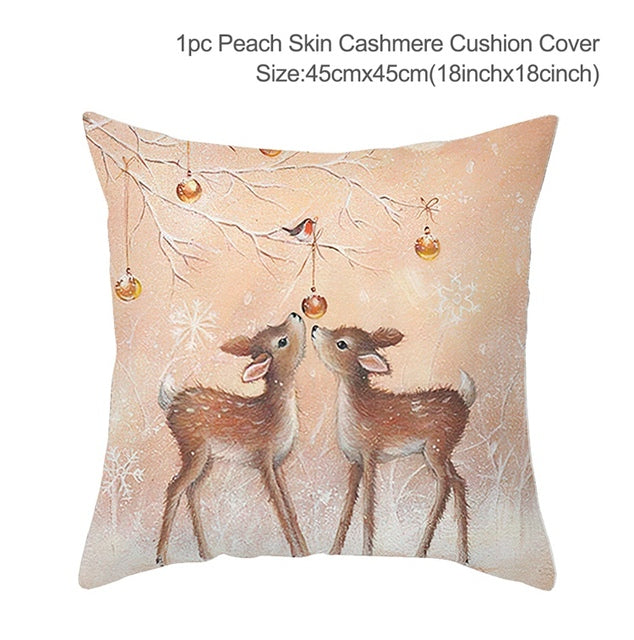 Winter-Themed Pillow Cover