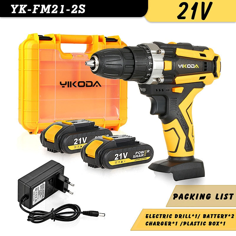 Yikoda Rechargeable Electric Drill