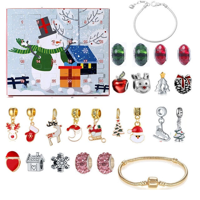 Christmas Countdown Bracelet Builder Advent Calendar