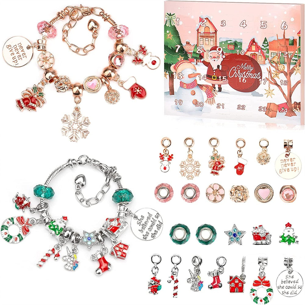 Christmas Countdown Bracelet Builder Advent Calendar