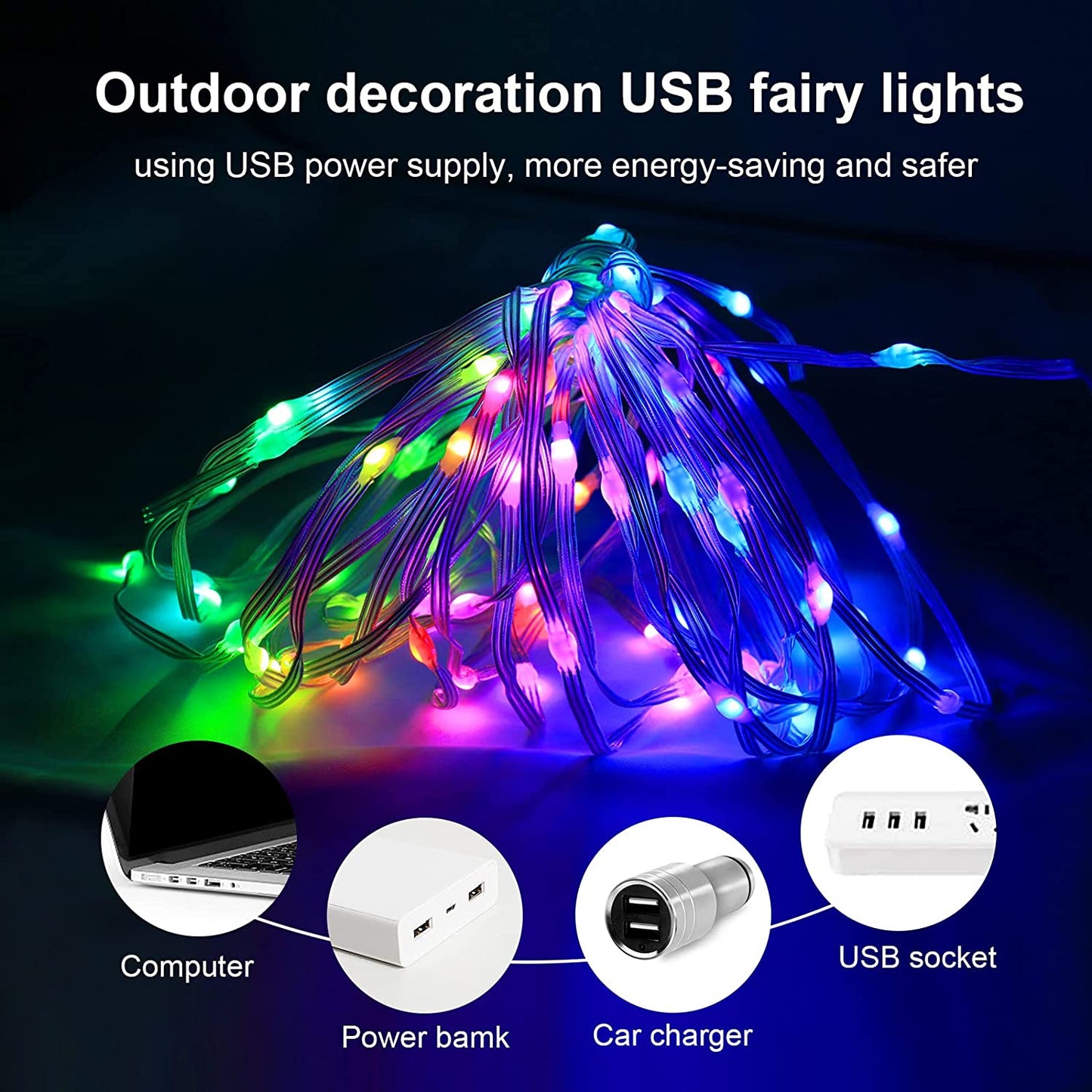 LED Smart Christmas Tree Lights