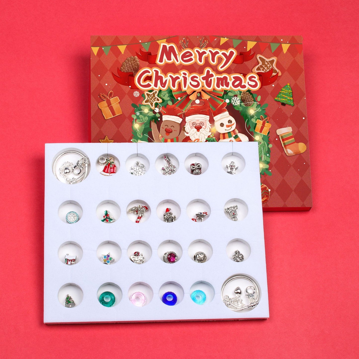 Christmas Countdown Bracelet Builder Advent Calendar