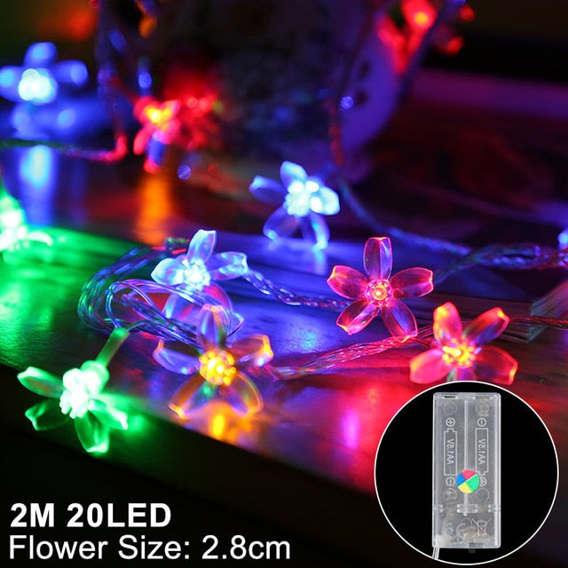 LED Snowflake Lights