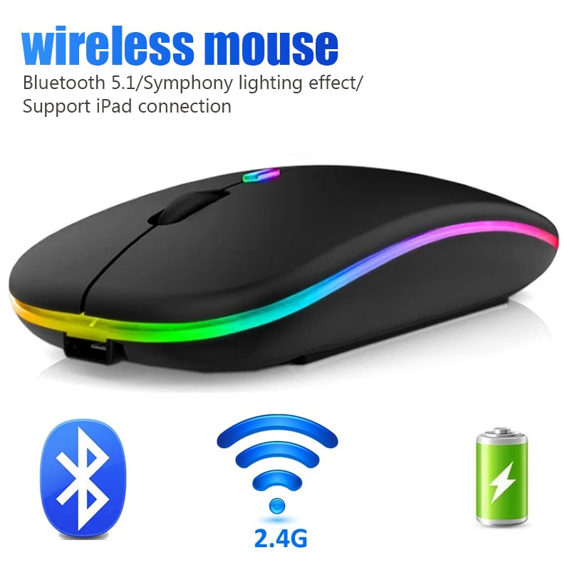 Wireless Bluetooth Computer Mouse