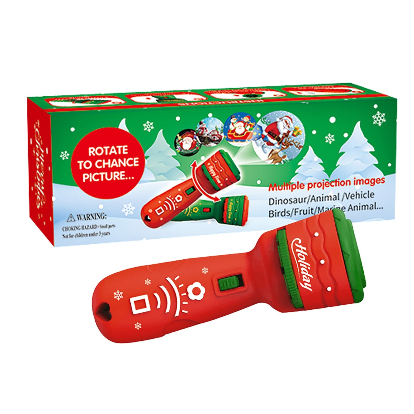 Christmas Flashlight Projector Toy