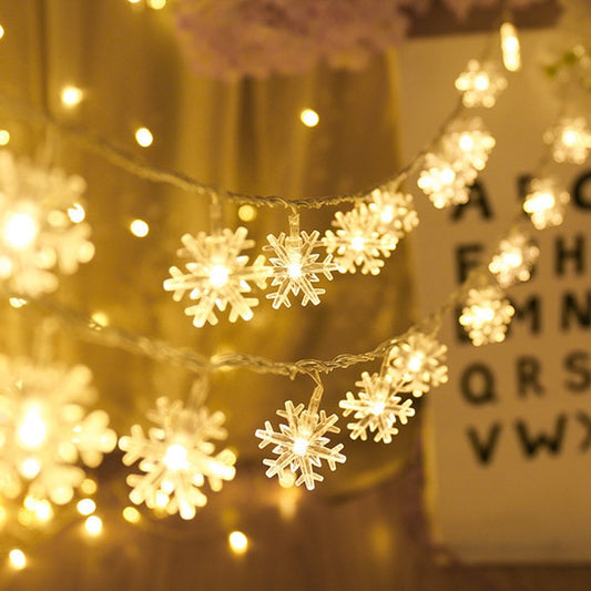 LED Snowflake Lights