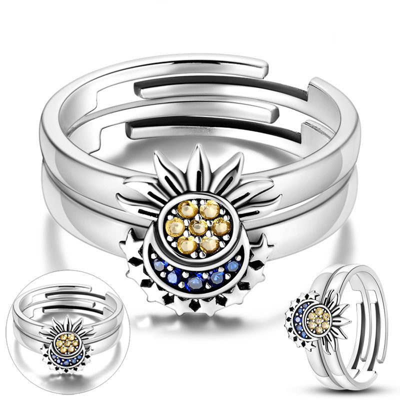 Celestial Interlocking Ring Set