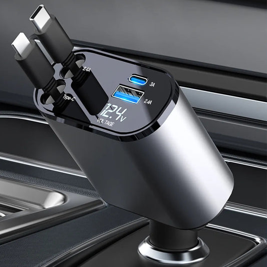 Luxinsly™ Retractable Car Device Charger